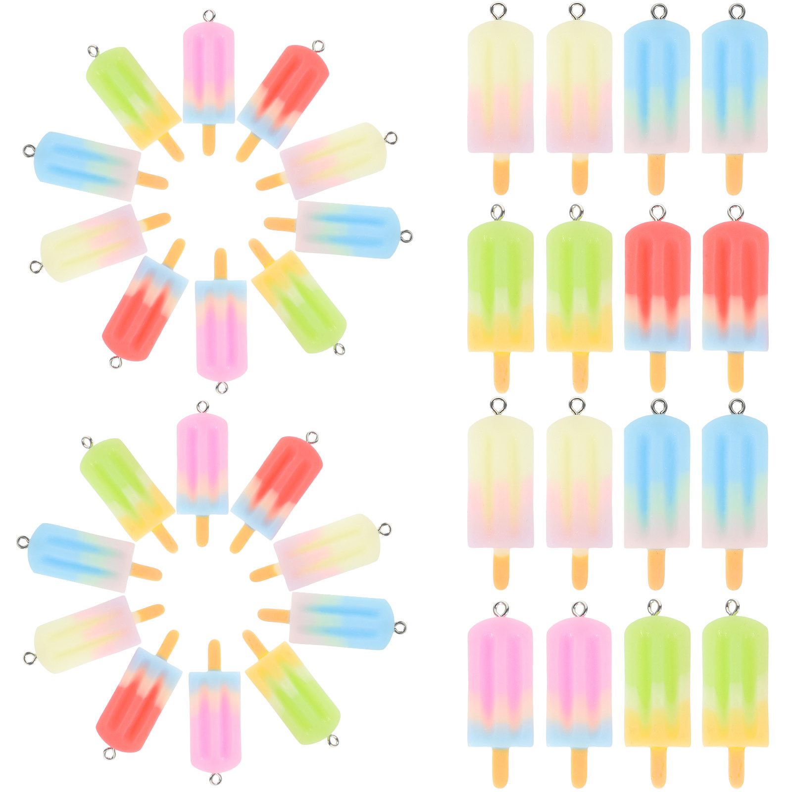 25Pcs Creative Resin Ice Cream - Resin Craft Supplies 리뷰 및 가격