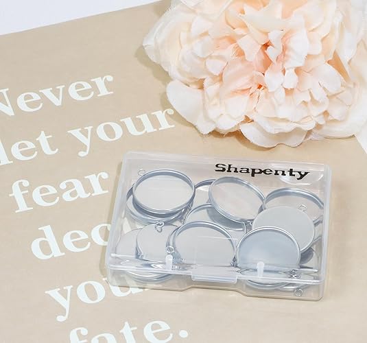 20 Pieces Stainless Steel Roun - Resin Crafts Diy 리뷰 및 가격