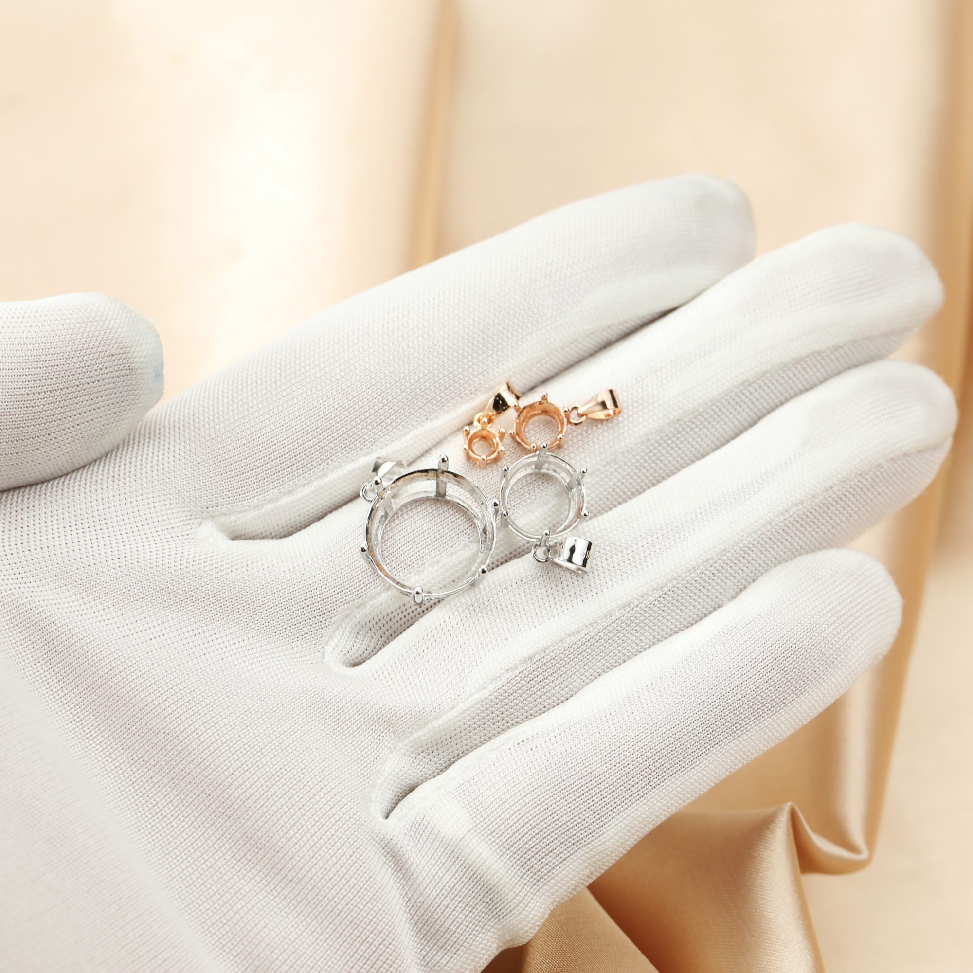 3-20MM Round 6 Prongs Pendant  - Bezels Set Pendant 리뷰 및 가격