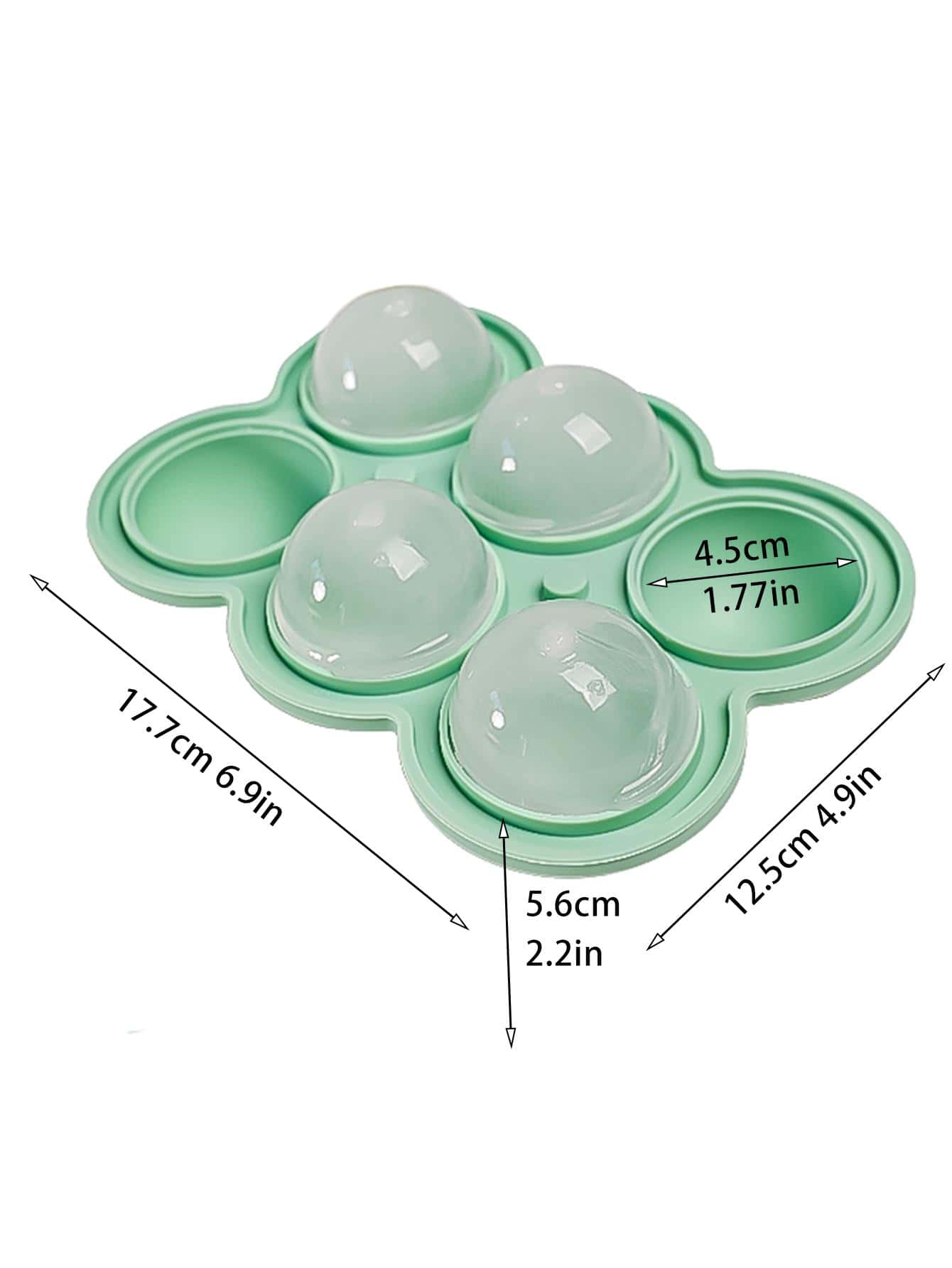 1pc Silicone 6-Cavity Ice Ball - Silicone Mold Tray 리뷰 및 가격