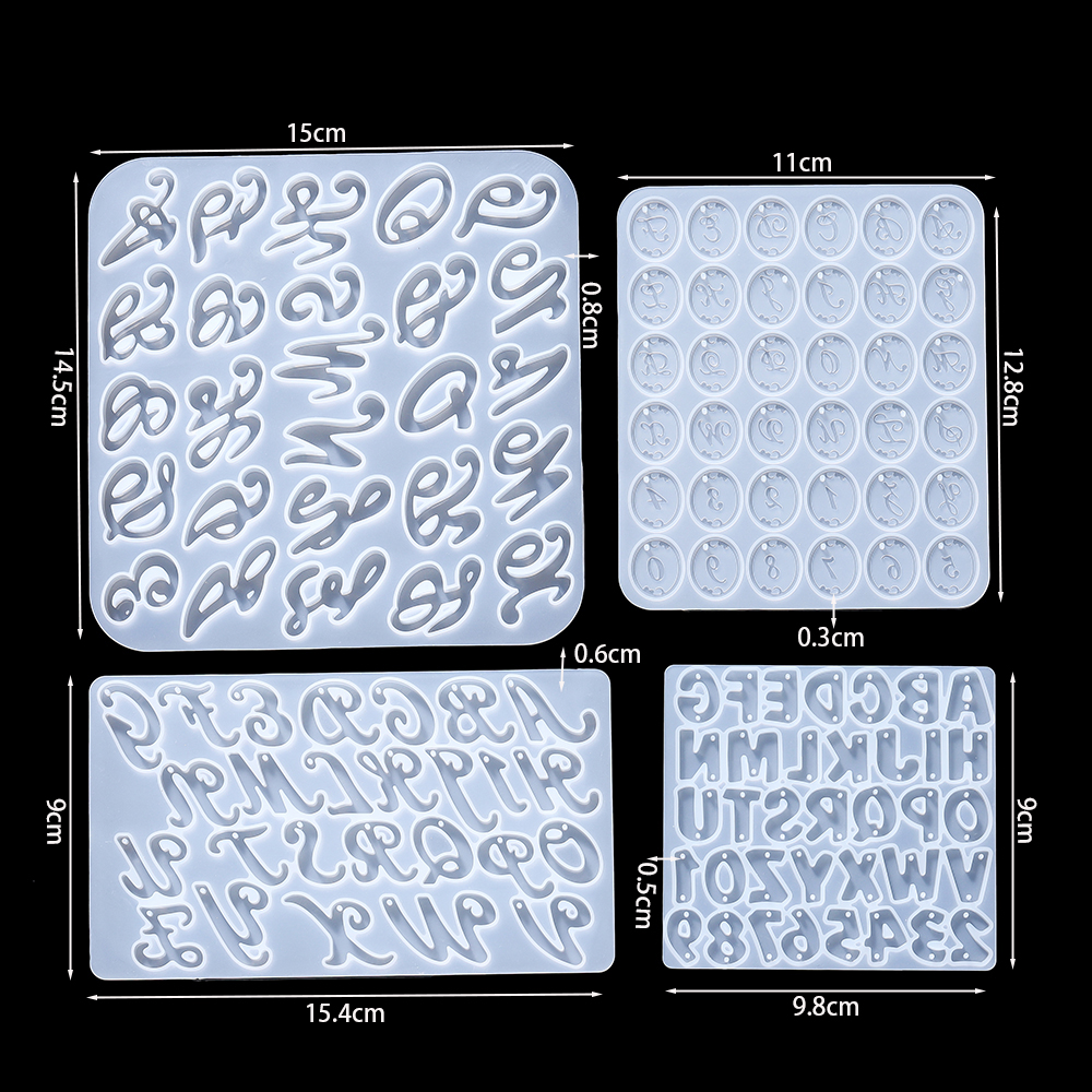 Alphabet Epoxy Resin Silicone  - Epoxy Uv Resin Kit 리뷰 및 가격