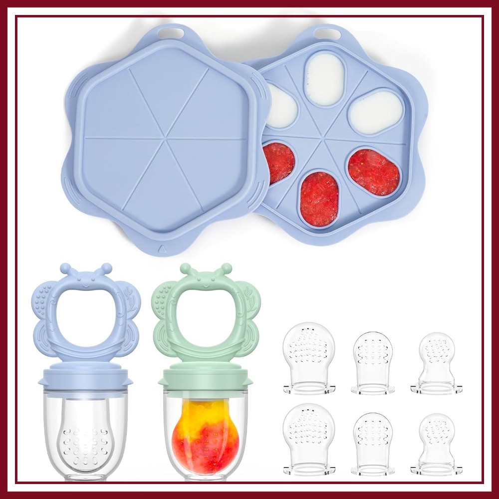 Silicone Baby Fruit Food Feede - Silicone Mold Tray 리뷰 및 가격