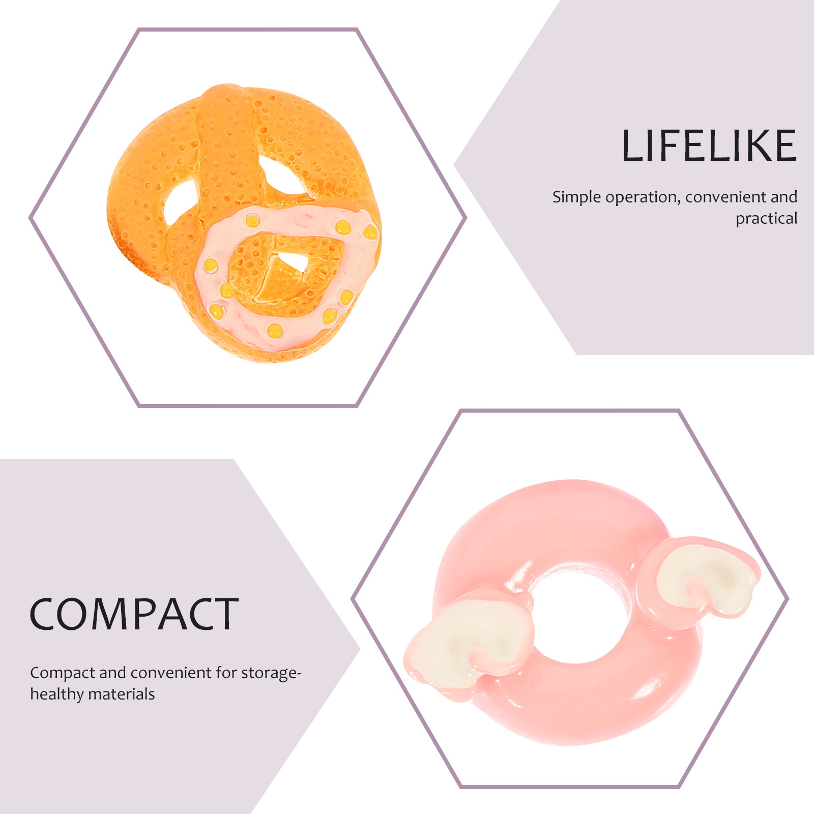 30Pcs Mini Donut Resin Ornamen - Resin Craft Supplies 리뷰 및 가격