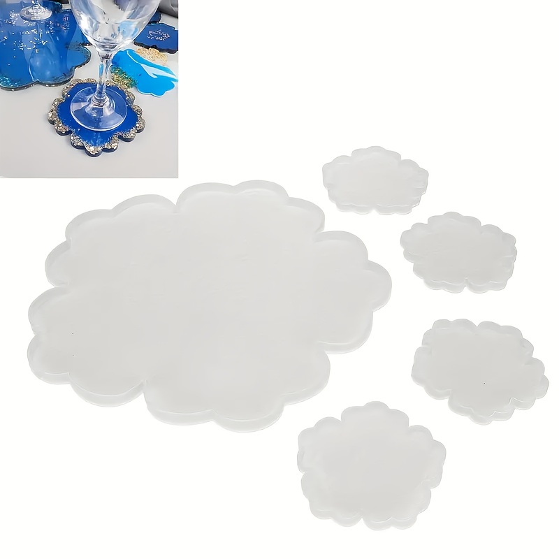 5pcs Mirror Large Flower Small - Flower Preservation Resin 리뷰 및 가격