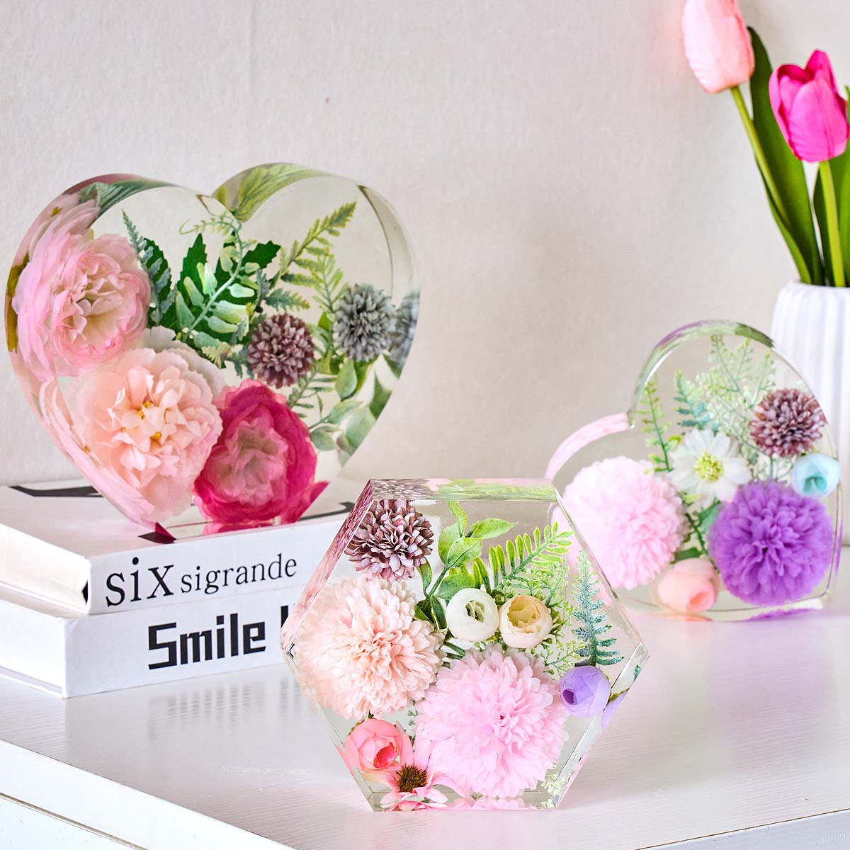 Large Love Silicone Mold DIY H - Flower Preservation Resin 리뷰 및 가격