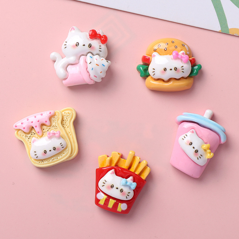 10/100PCS Cartoon glossy food, - Resin Pigment Set 리뷰 및 가격