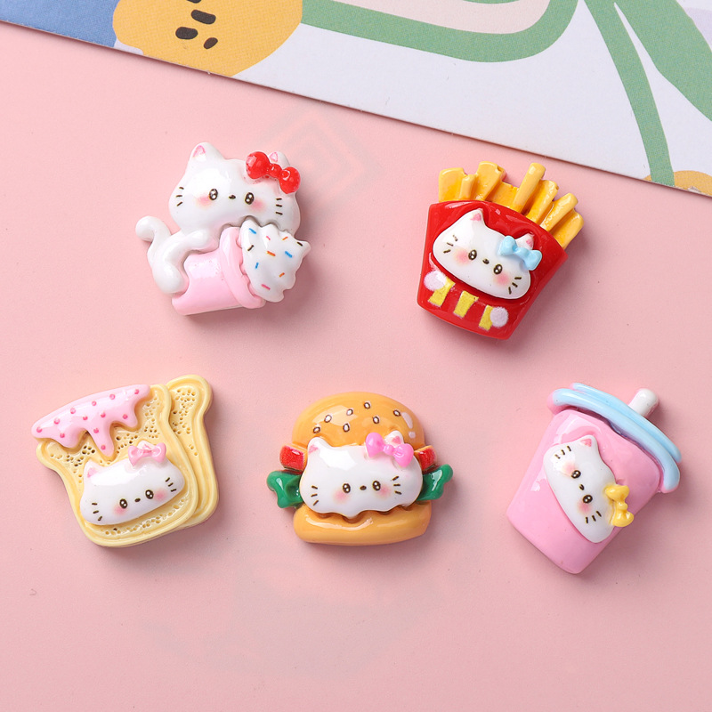 10/100PCS Cartoon glossy food, - Resin Pigment Set 리뷰 및 가격