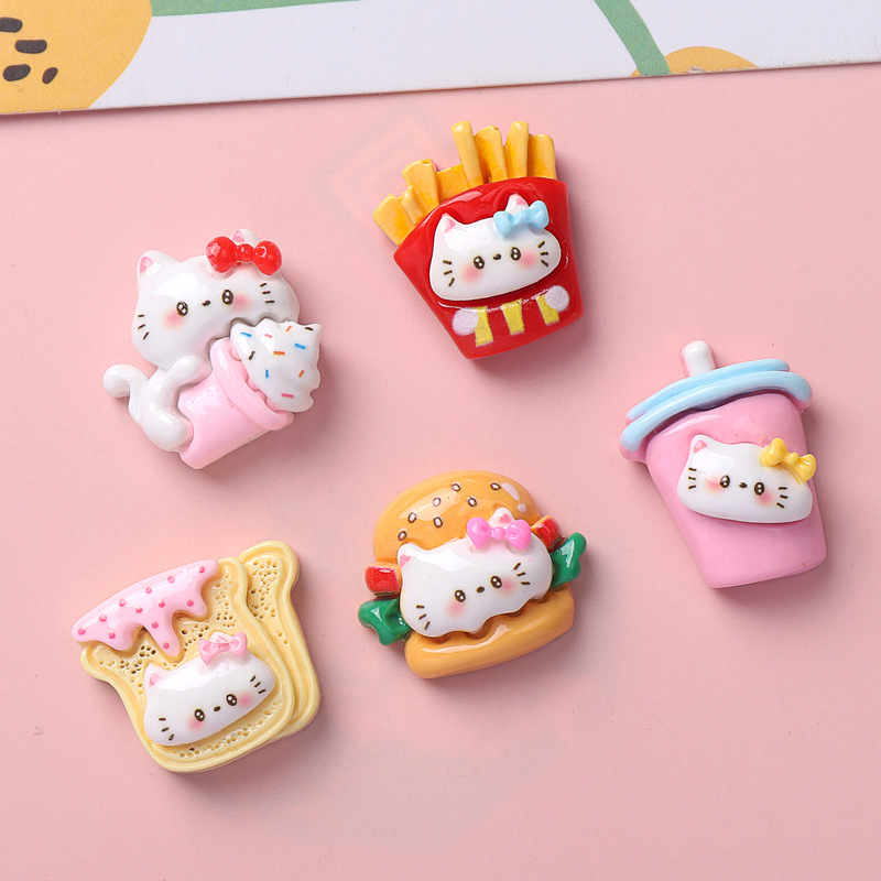 10/100PCS Cartoon glossy food, - Resin Pigment Set 리뷰 및 가격