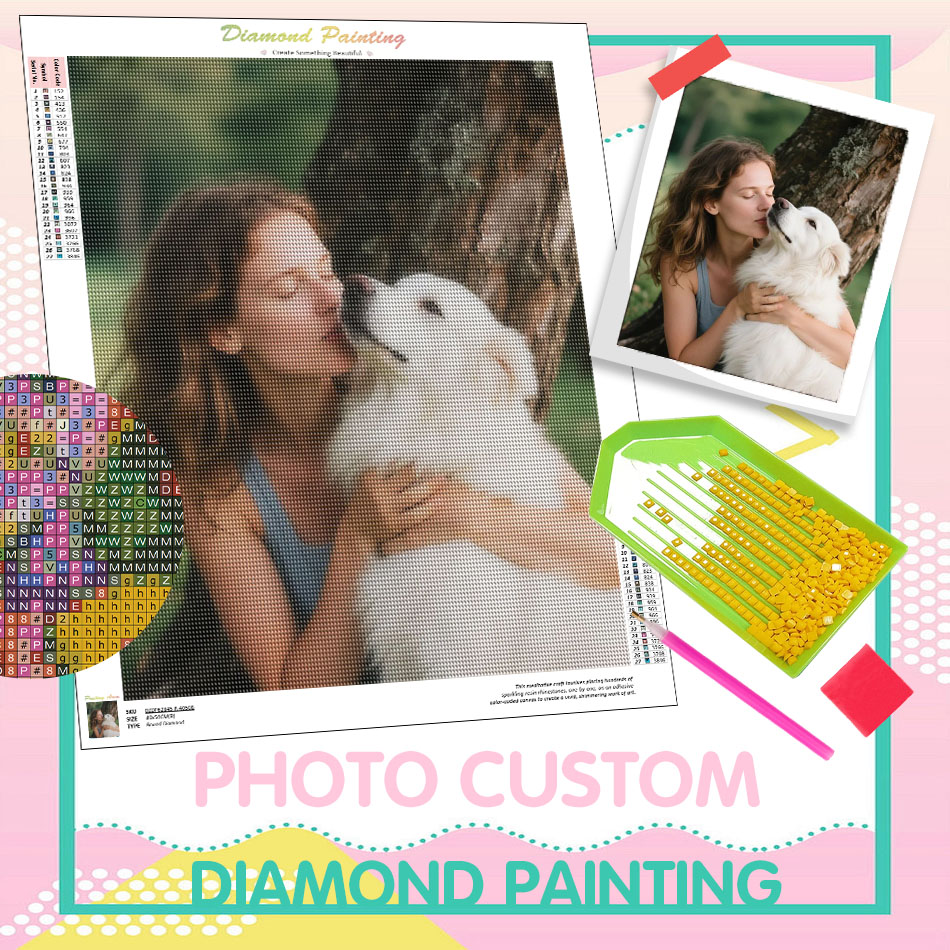 PhotoCustom Full Square/Round  - Resin Craft For Beginners 리뷰 및 가격