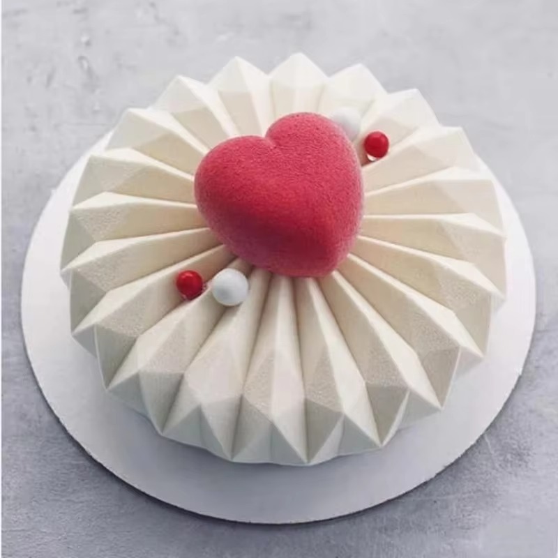 3D Round French Mousse Cake Si - Coaster Mold Round 리뷰 및 가격