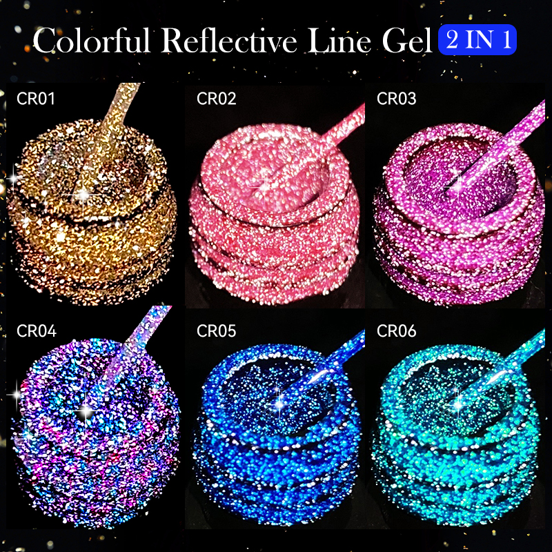 LILYCUTE 6Pcs/Set 5ml Reflecti - Resin Glitter Pack 리뷰 및 가격