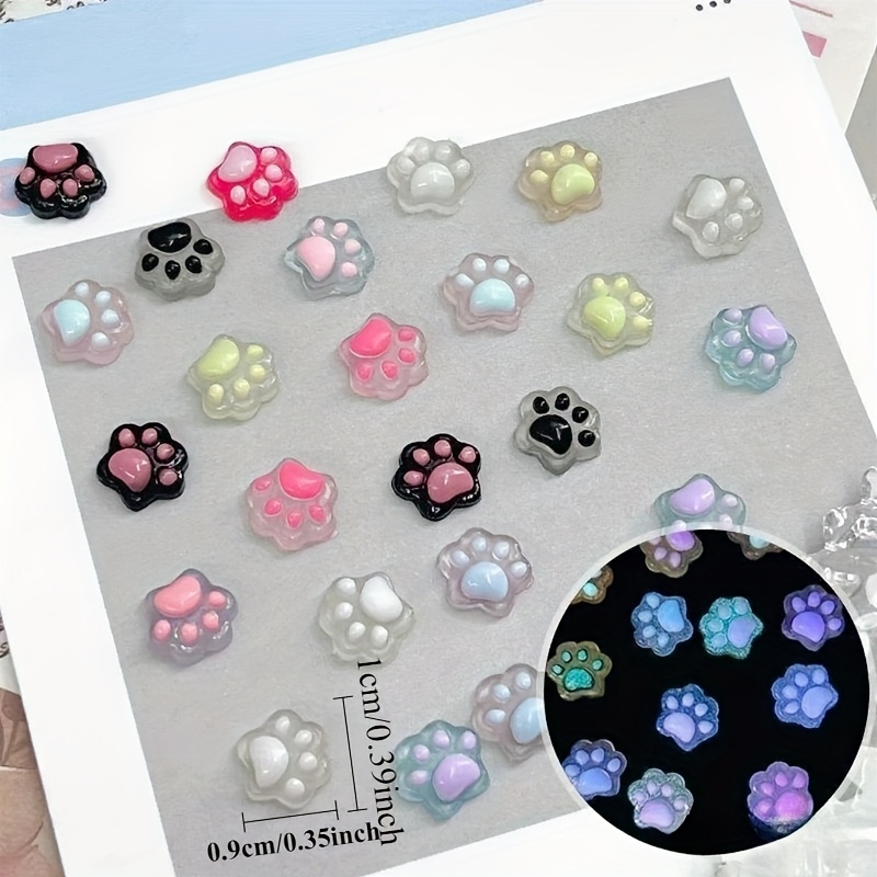 100 pieces luminous resin cat' - Resin Crafts Diy 리뷰 및 가격