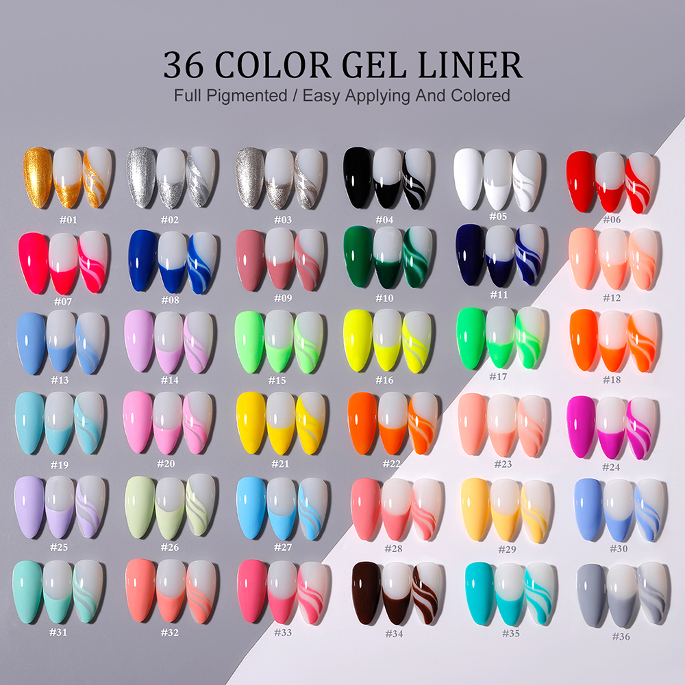 Vendeeni 36 Colors/Set Liner G - Resin Pigment Set 리뷰 및 가격