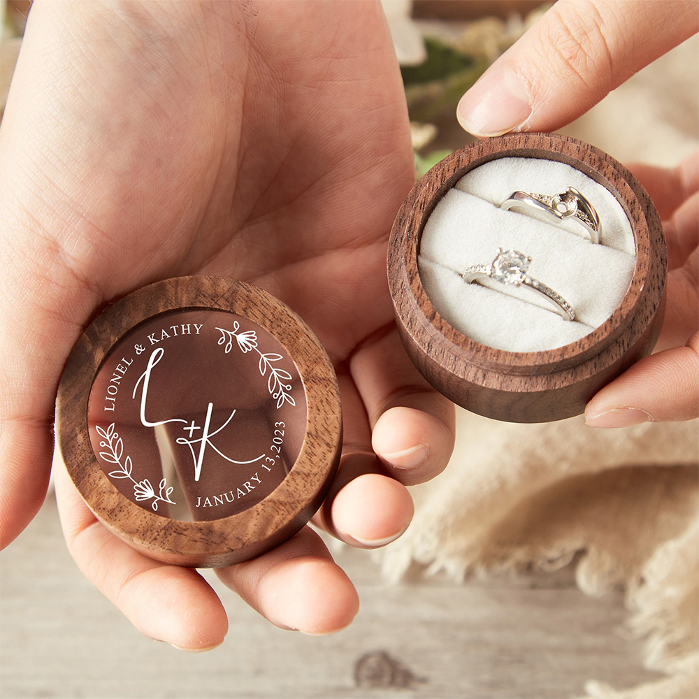 Personalized Wooden Wedding Ri - Wood Ring Blank 리뷰 및 가격