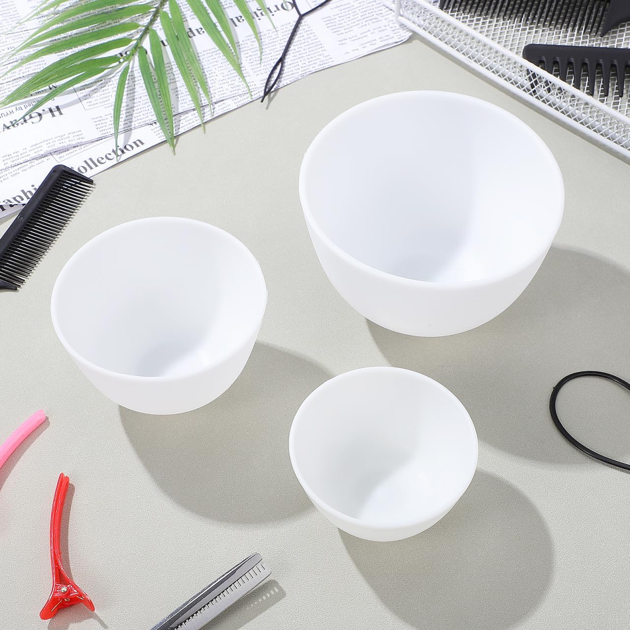 3pcs/set Silicone Bowls White  - Mixing Cup Silicone 리뷰 및 가격