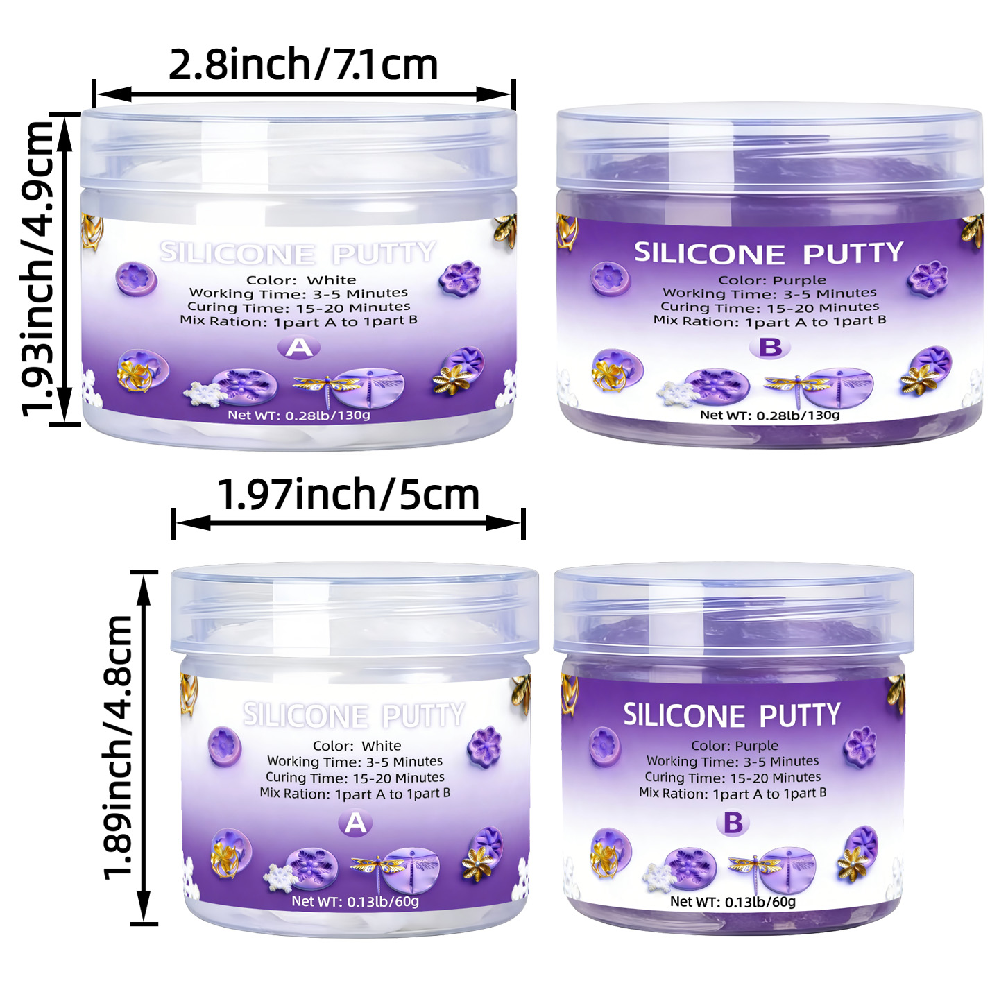 Silicone Putty - Flexible Sili - Resin Craft Kit 리뷰 및 가격