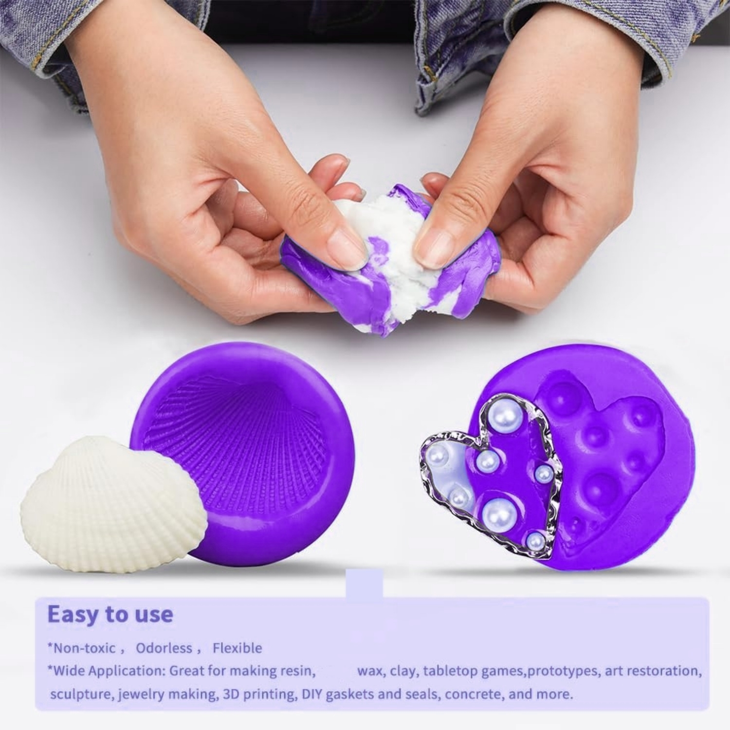 Silicone Putty - Flexible Sili - Resin Craft Kit 리뷰 및 가격