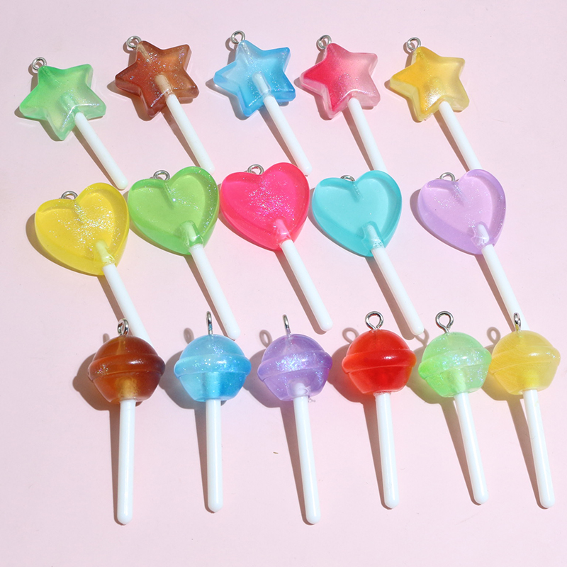 10pcs Mixed Colors Resin Cute  - Resin Craft Projects 리뷰 및 가격
