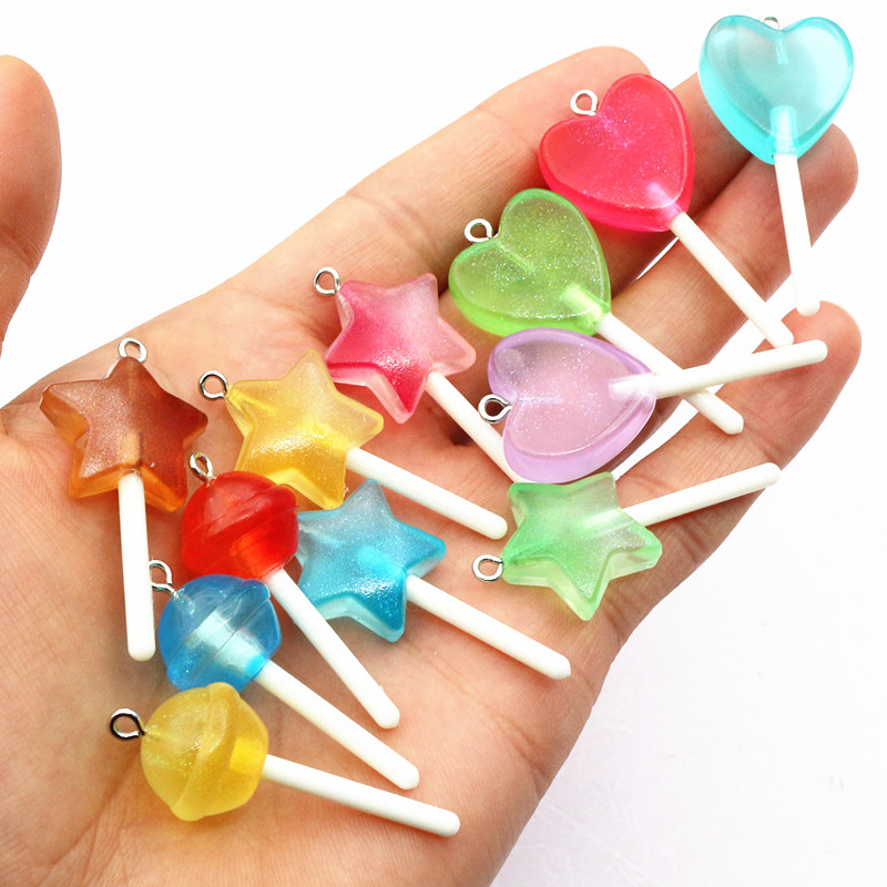 10pcs Mixed Colors Resin Cute  - Resin Craft Projects 리뷰 및 가격