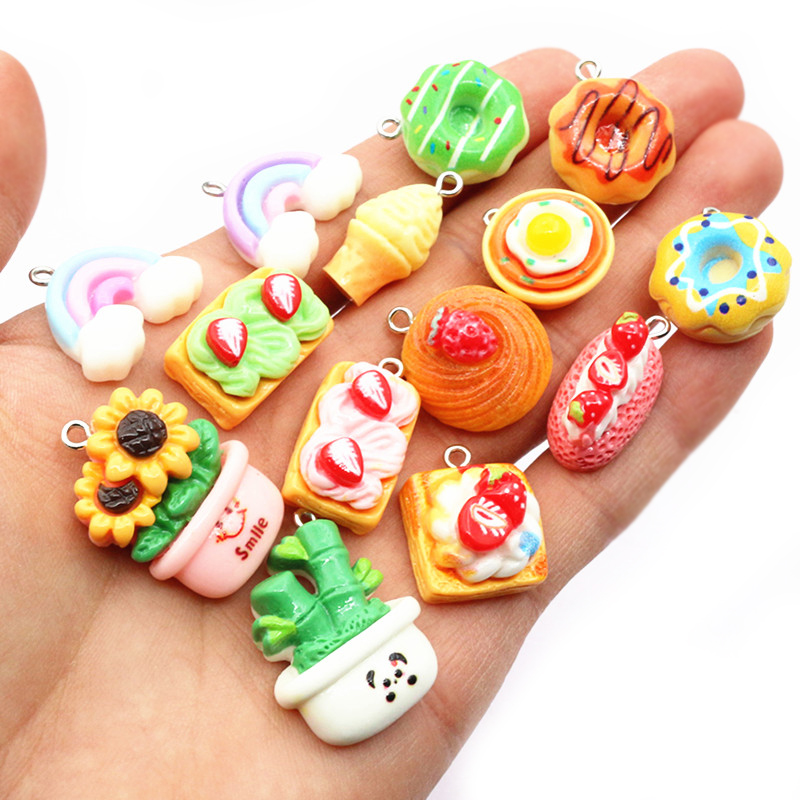 10pcs Mixed Colors Resin Cute  - Resin Craft Projects 리뷰 및 가격