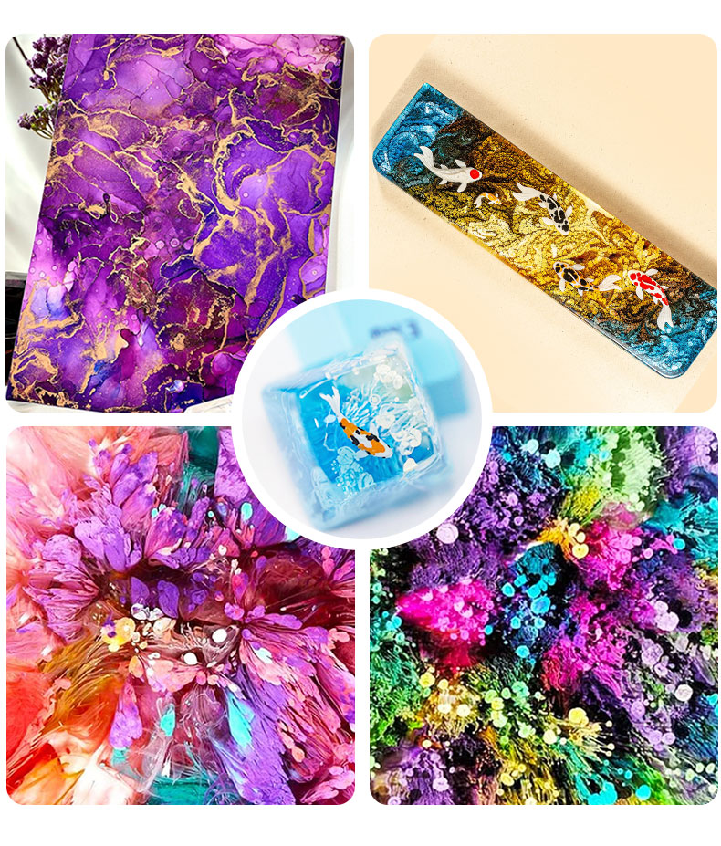 10ml Alcohol Ink Art Epoxy Res - Resin Dye Alcohol 리뷰 및 가격