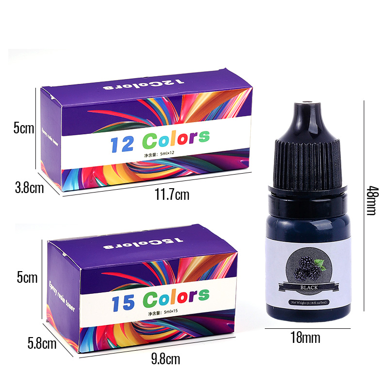 Epoxy Resin Color Pigment 24 V - Resin Pigment Set 리뷰 및 가격