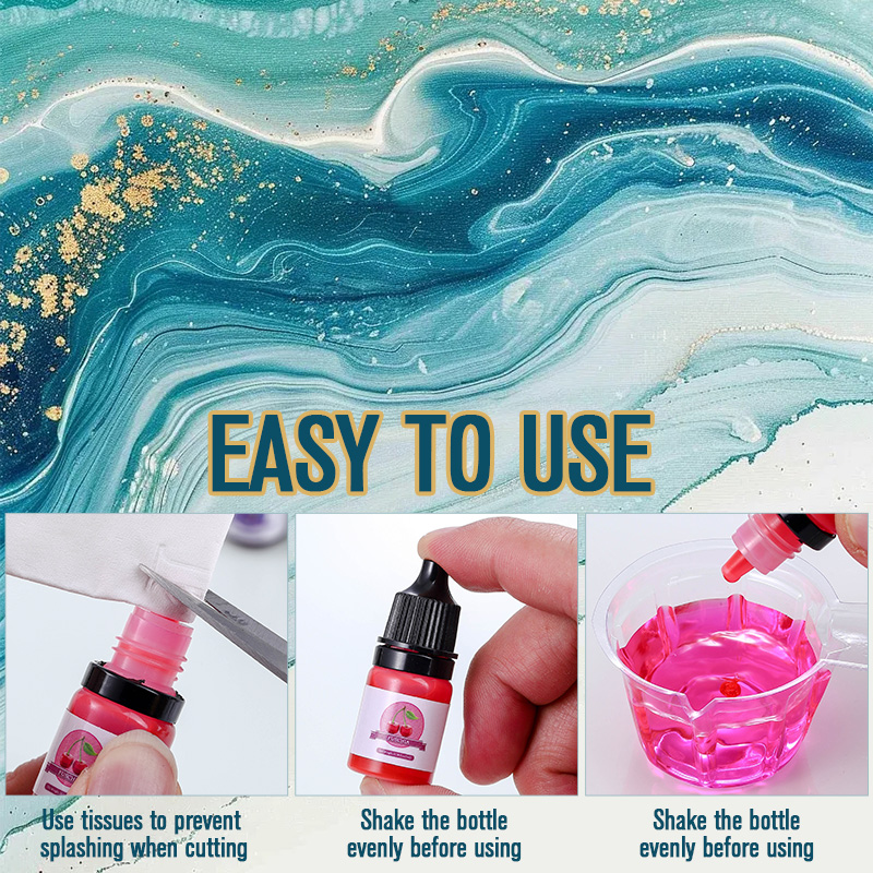 Epoxy Resin Color Pigment 24 V - Resin Pigment Set 리뷰 및 가격