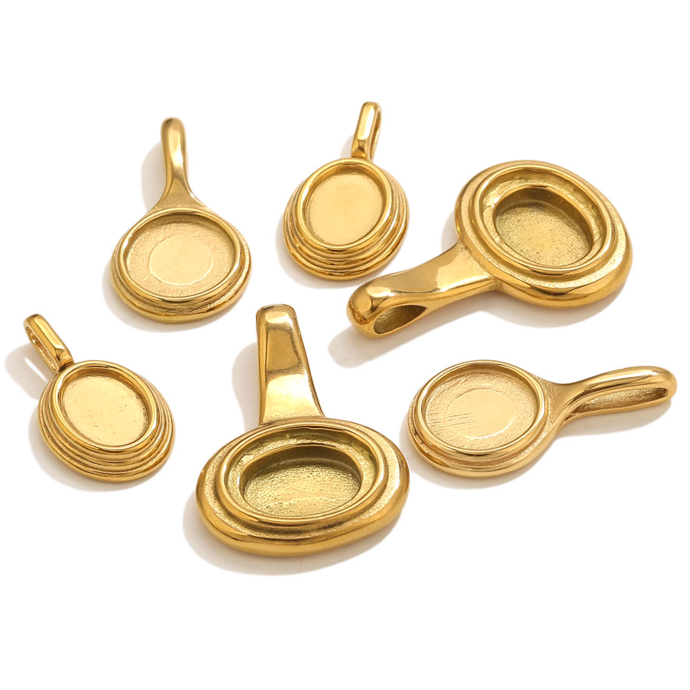 5pcs Stainless Steel Round Ova - Resin Craft Supplies 리뷰 및 가격