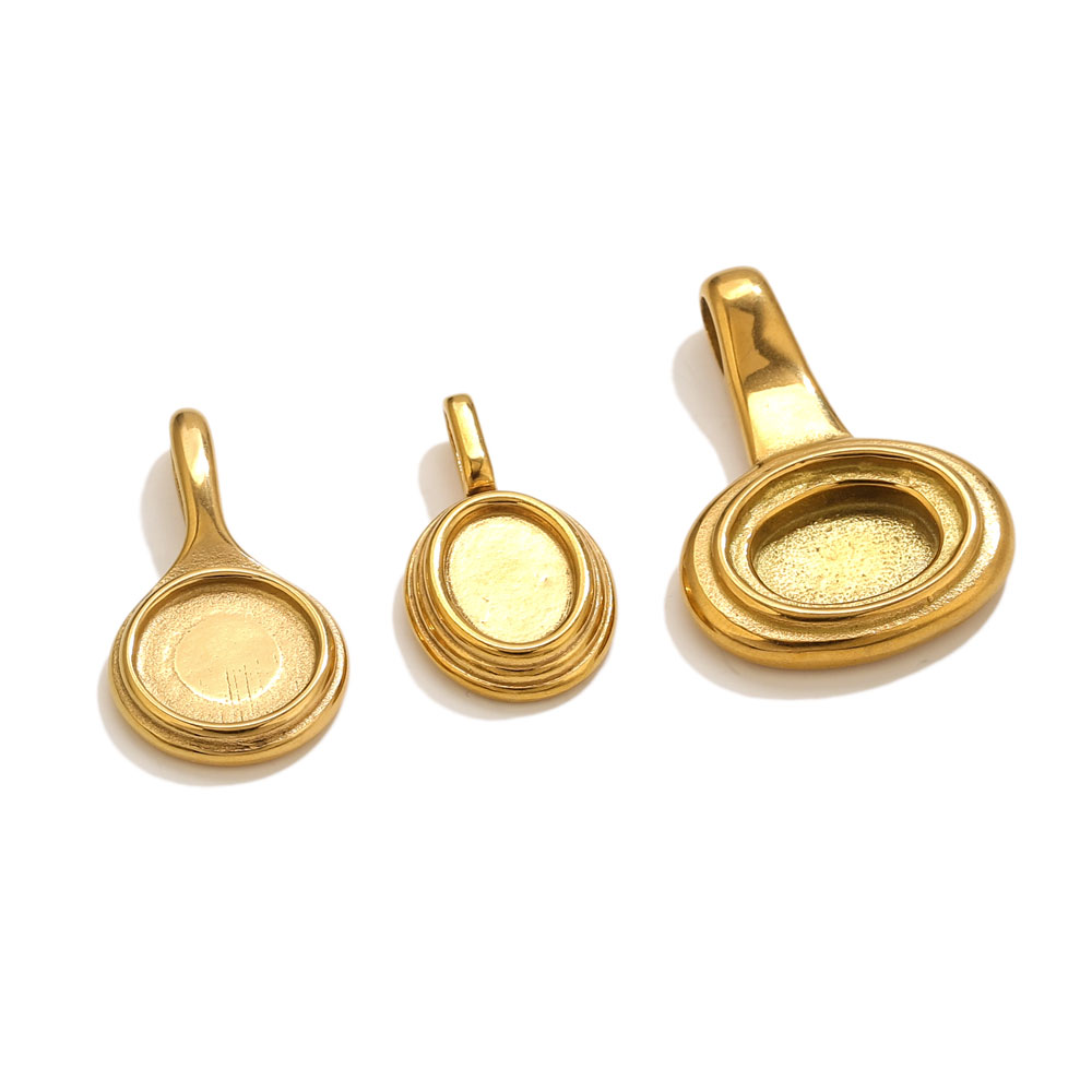 5pcs Stainless Steel Round Ova - Resin Craft Supplies 리뷰 및 가격