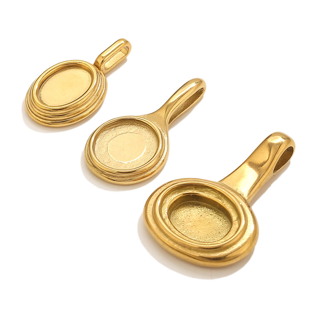 5pcs Stainless Steel Round Ova - Resin Craft Supplies 리뷰 및 가격