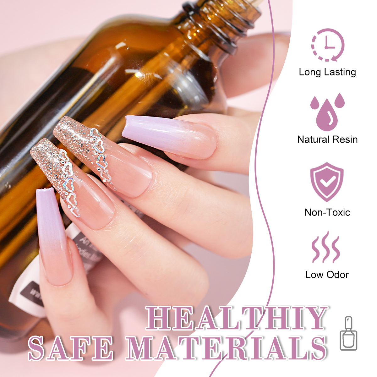 LIMEGIRL 18 PCS Gel Nail Polis - Resin Glitter Pack 리뷰 및 가격