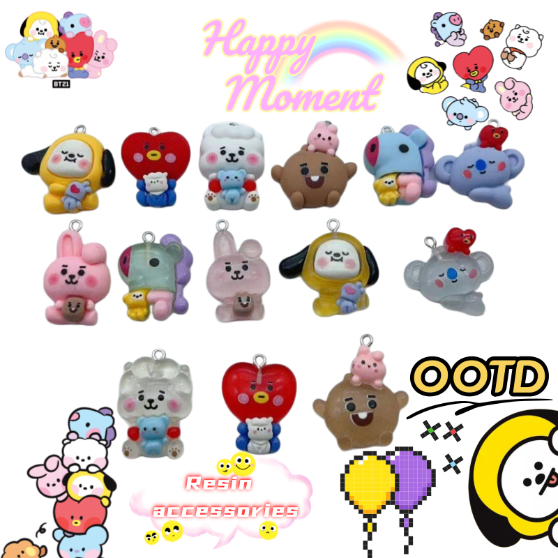 BT21 mang chimmy shooky koya a - Resin Craft Kit 리뷰 및 가격