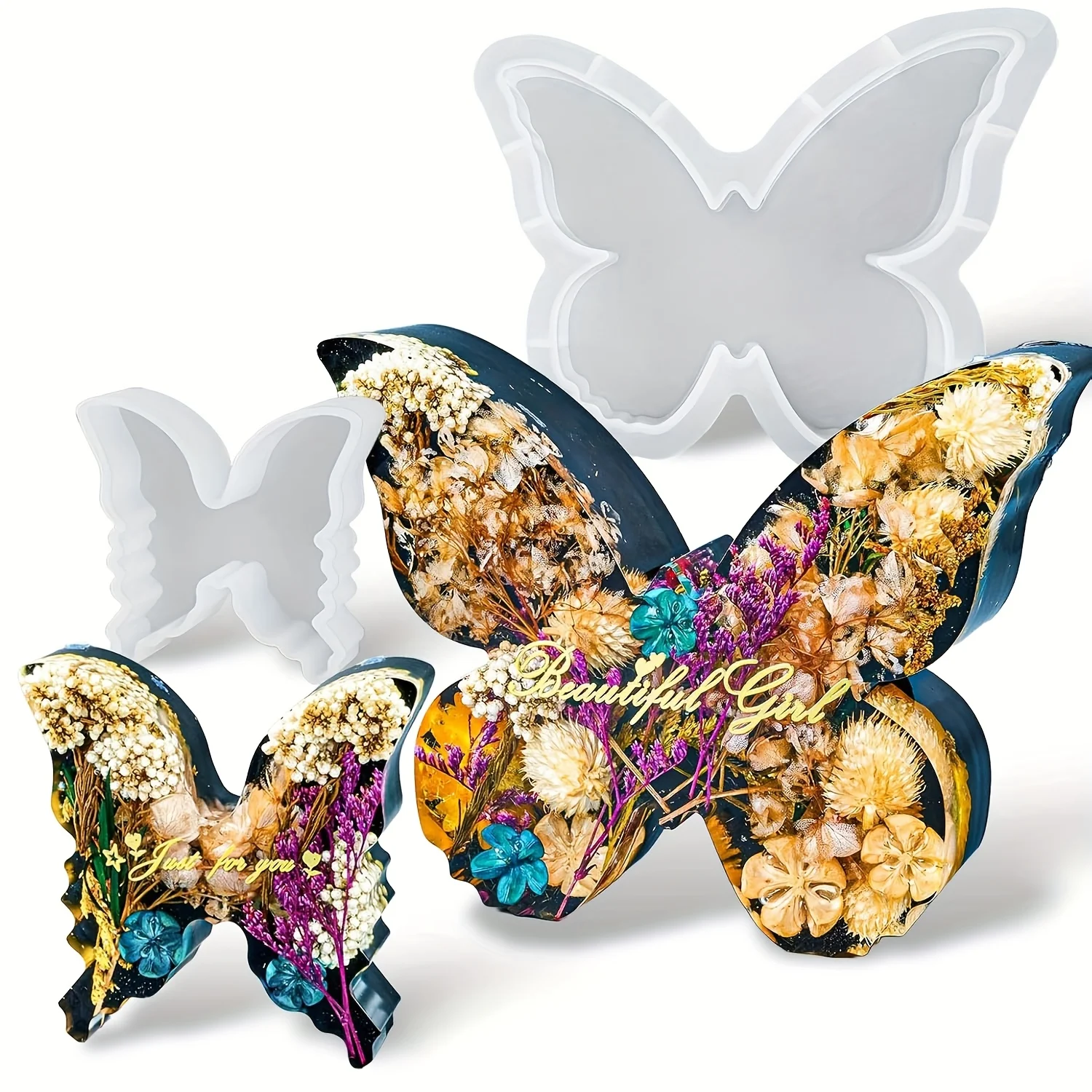 Two sizes of butterfly resin m - Flower Preservation Resin 리뷰 및 가격