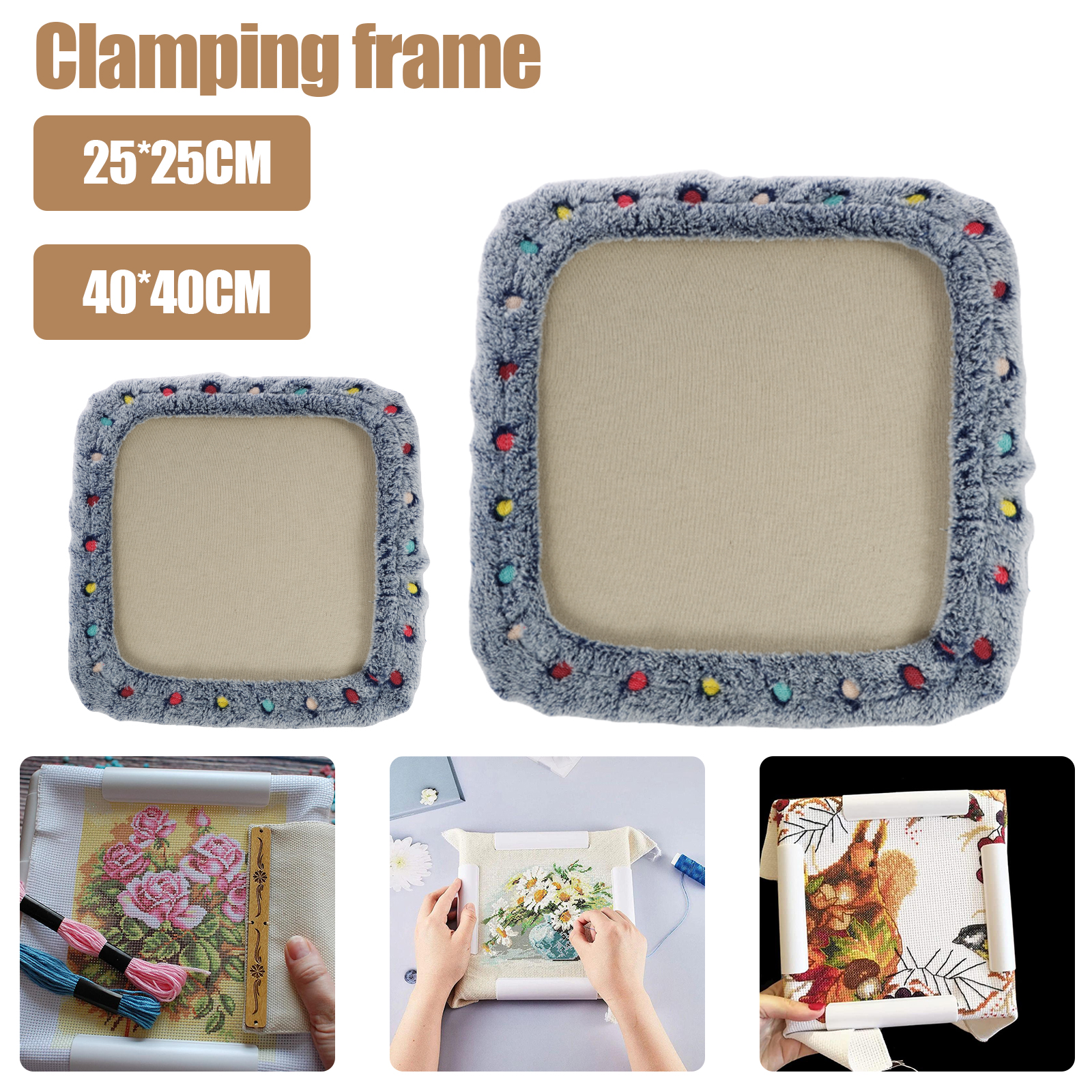 Punch Needle Frame Square Embr - Wood Ring Blank 리뷰 및 가격