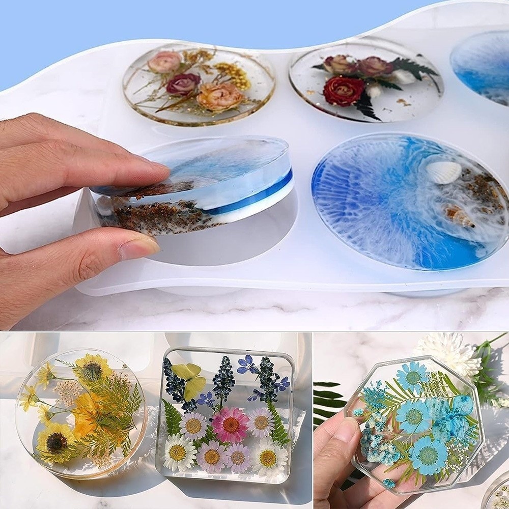 Creative Coasters Silicone Mol - Coaster Mold Round 리뷰 및 가격