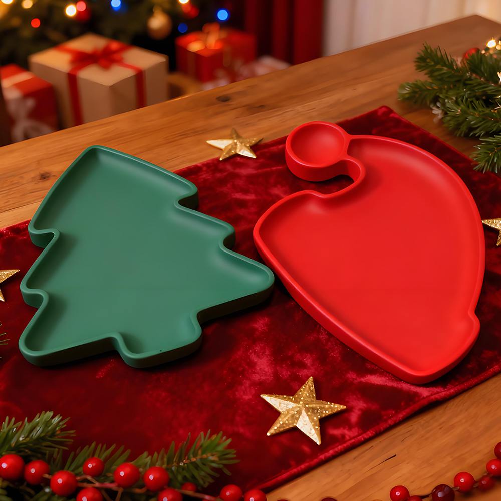 S0246 Christmas Tree Santa Hat - Serving Tray Mold 리뷰 및 가격