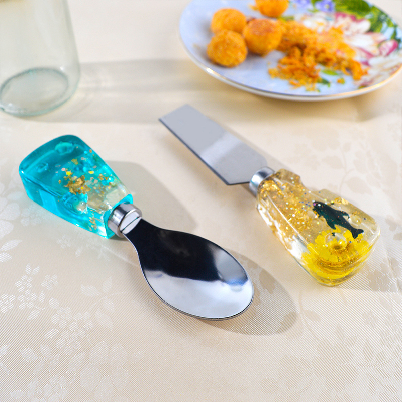 DM379 Knife And Fork Handle Re - Flower Preservation Resin 리뷰 및 가격