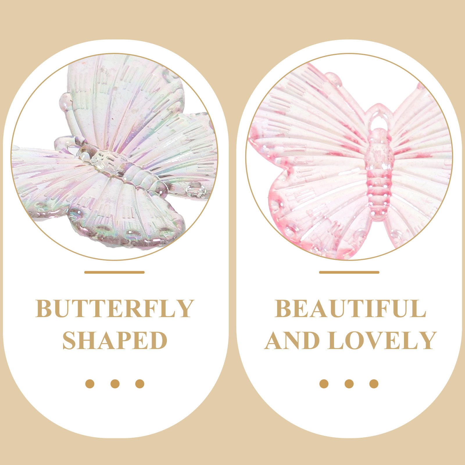 40Pcs Resin Butterflies Charms - Resin Crafts Diy 리뷰 및 가격