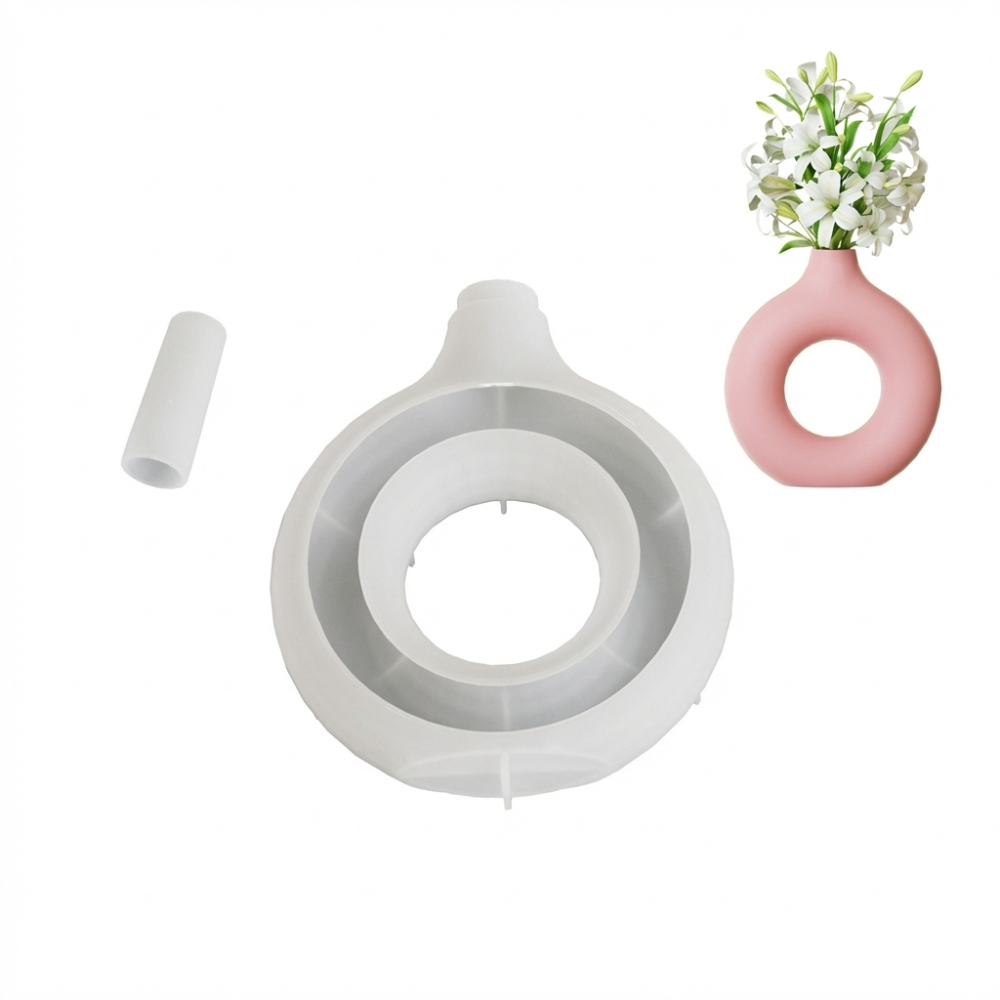 Oval Stripe Silicone Vase Mold - Resin Craft Workshop 리뷰 및 가격