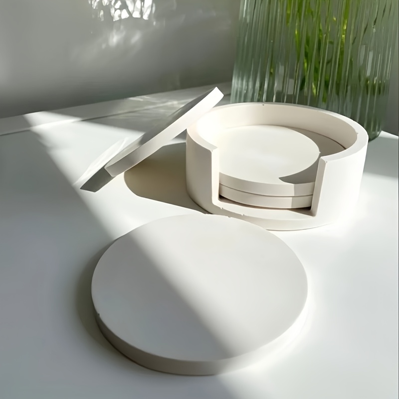 5pcs Round Coaster Silicone Mo - Serving Tray Mold 리뷰 및 가격