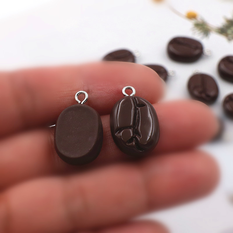 10pcs Coffee Beans Resin Penda - Resin Craft Projects 리뷰 및 가격