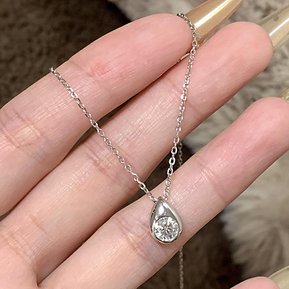 0.3/0.5CT Solitaire Diamond Mo - Bezels Set Pendant 리뷰 및 가격