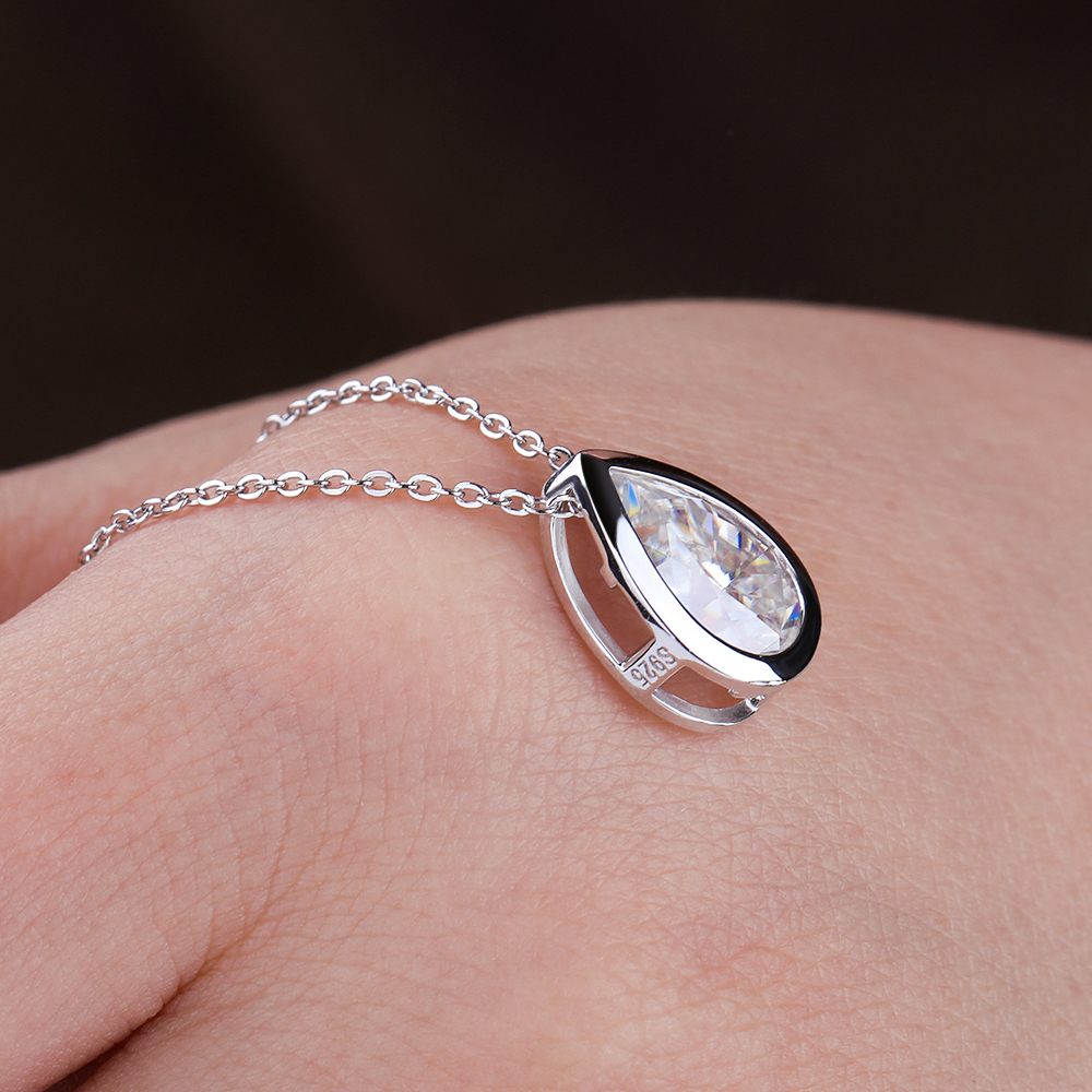 BXINY 4Carat Bezel Set WaterDr - Bezels Set Pendant 리뷰 및 가격