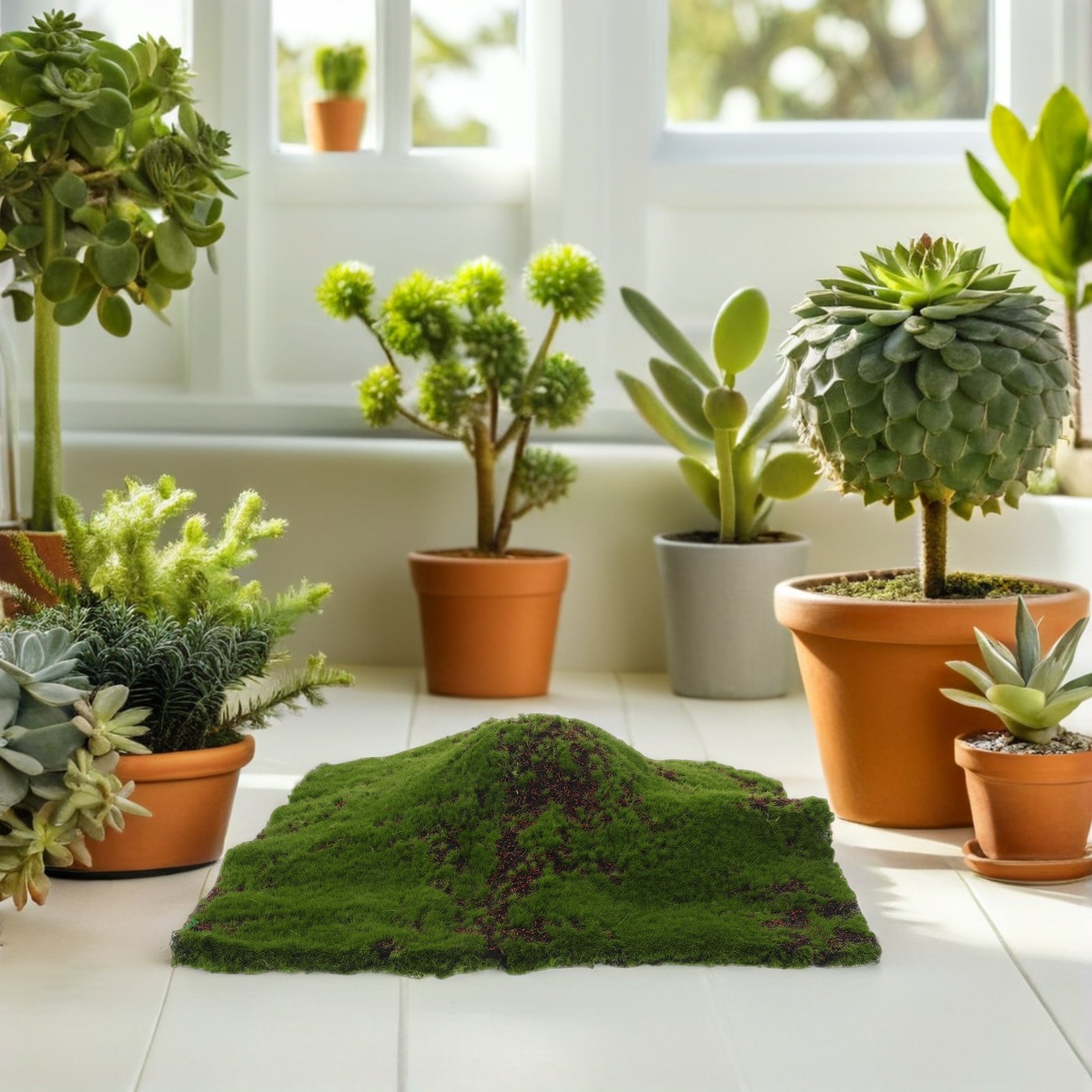 Fake Moss Grass Artificial Gre - Terrarium Moss Art 리뷰 및 가격