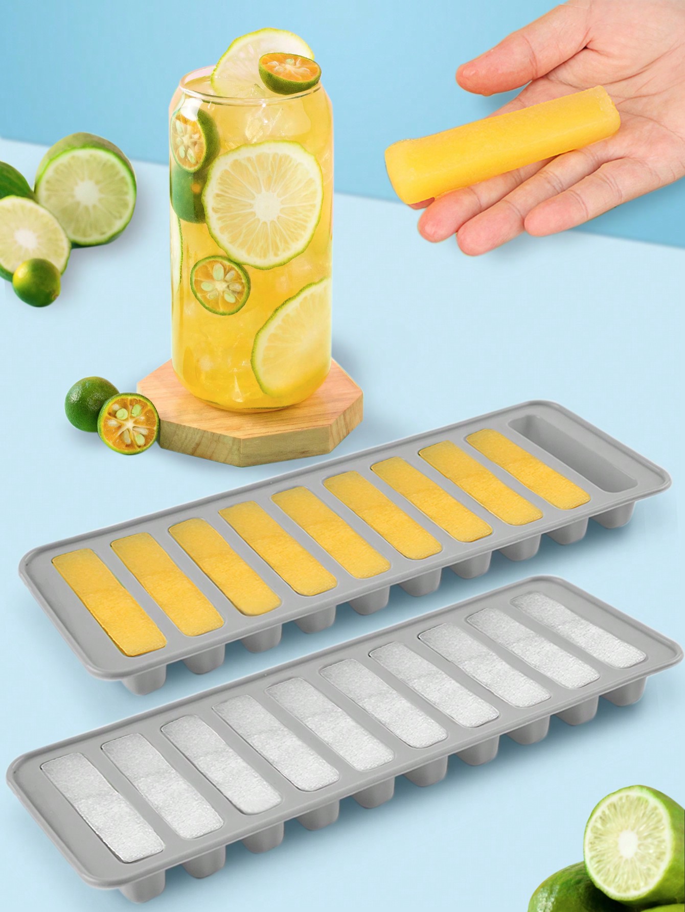 1pc Multi-grid Ice Cube Mold,  - Silicone Mold Tray 리뷰 및 가격