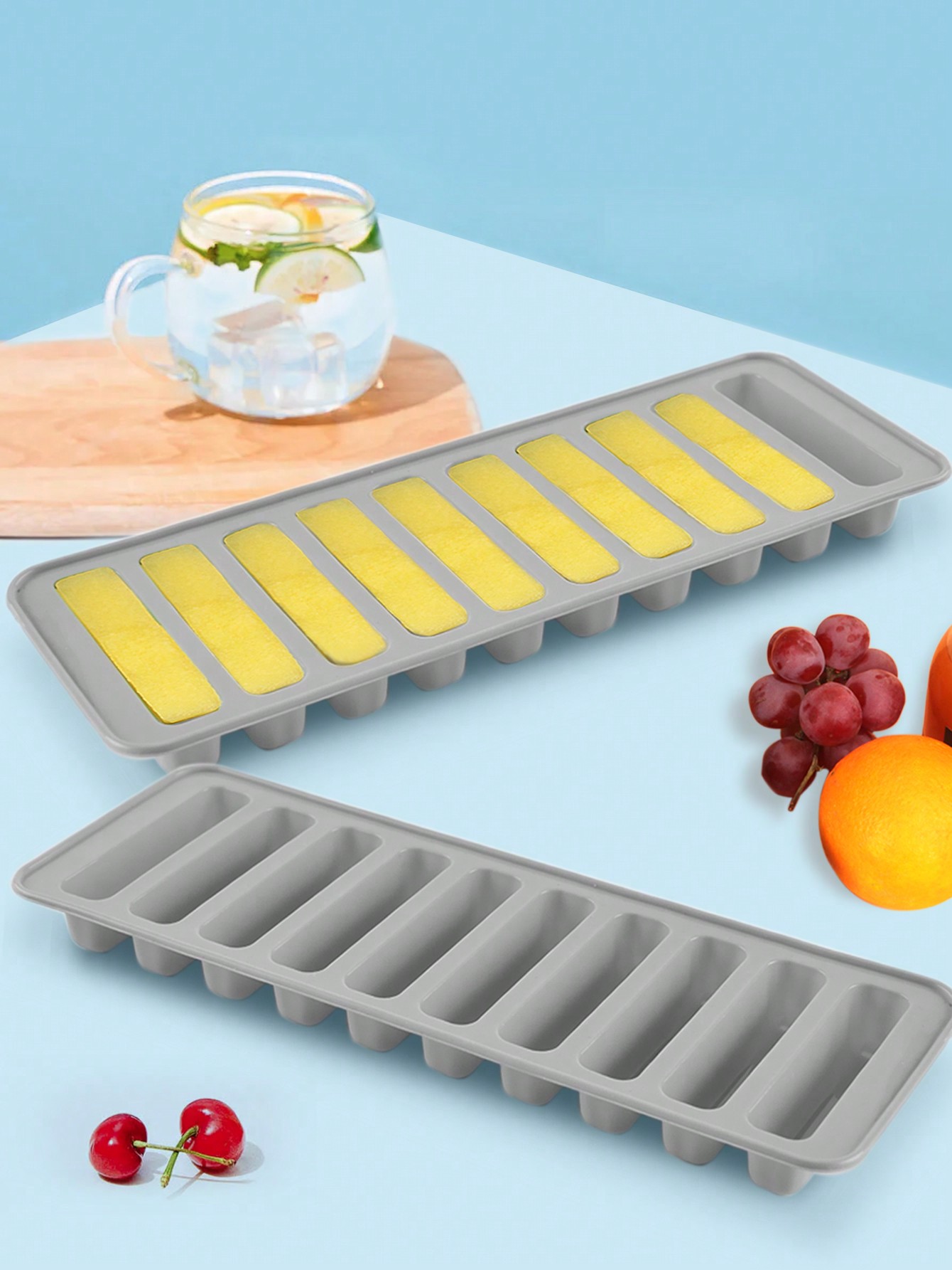 1pc Multi-grid Ice Cube Mold,  - Silicone Mold Tray 리뷰 및 가격