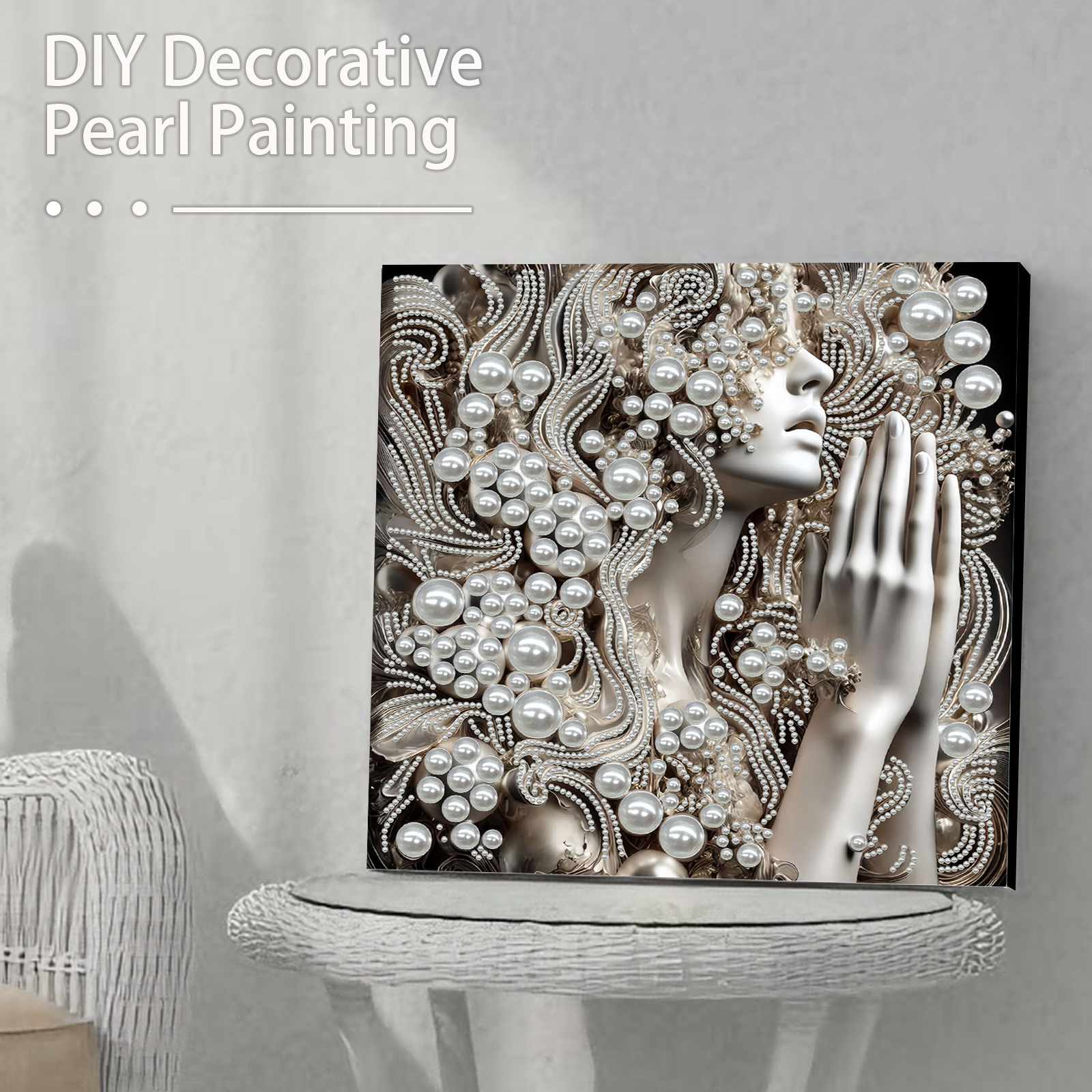 DIY Ladies Pearl Painting Art  - Resin Craft For Beginners 리뷰 및 가격