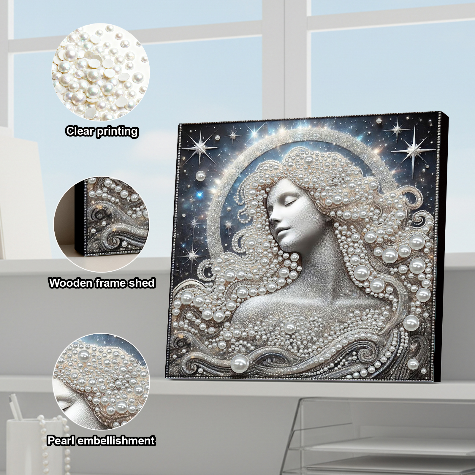 DIY Ladies Pearl Painting Art  - Resin Craft For Beginners 리뷰 및 가격