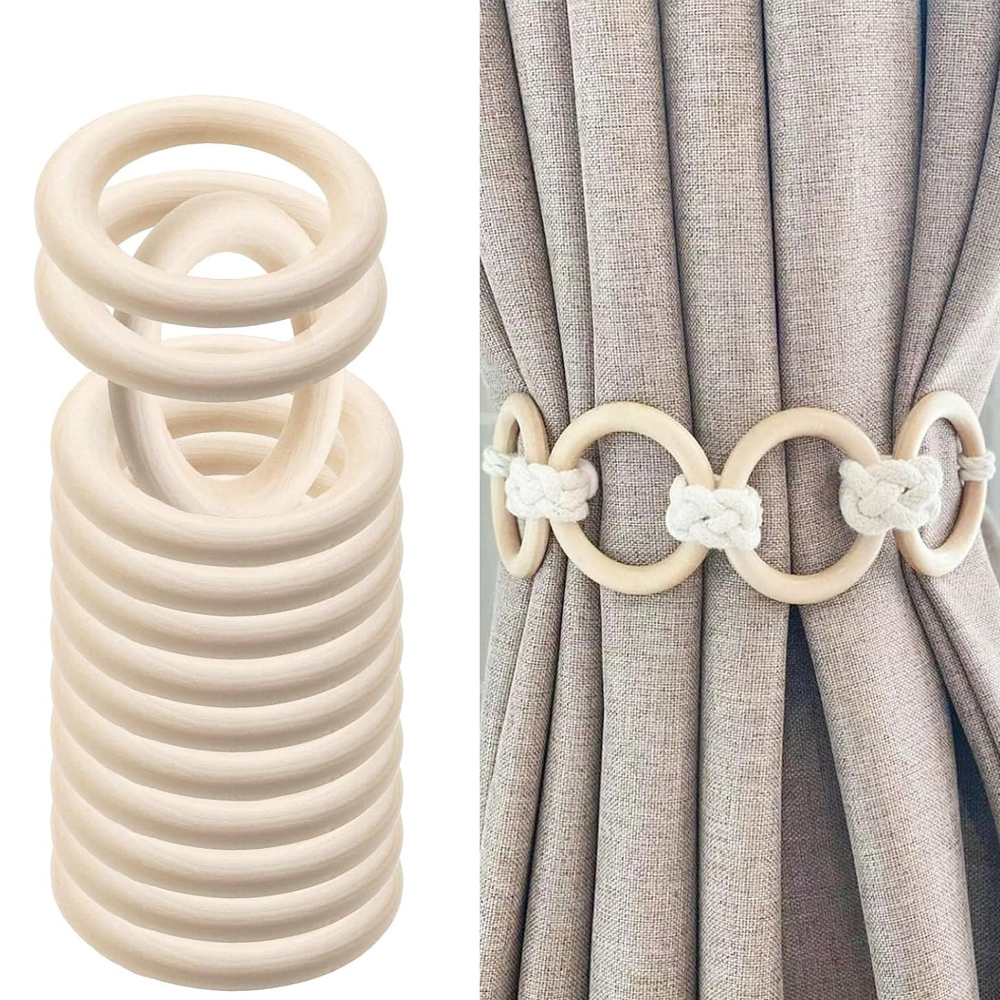 20PCS Wooden Rings for Craft 5 - Wood Ring Blank 리뷰 및 가격