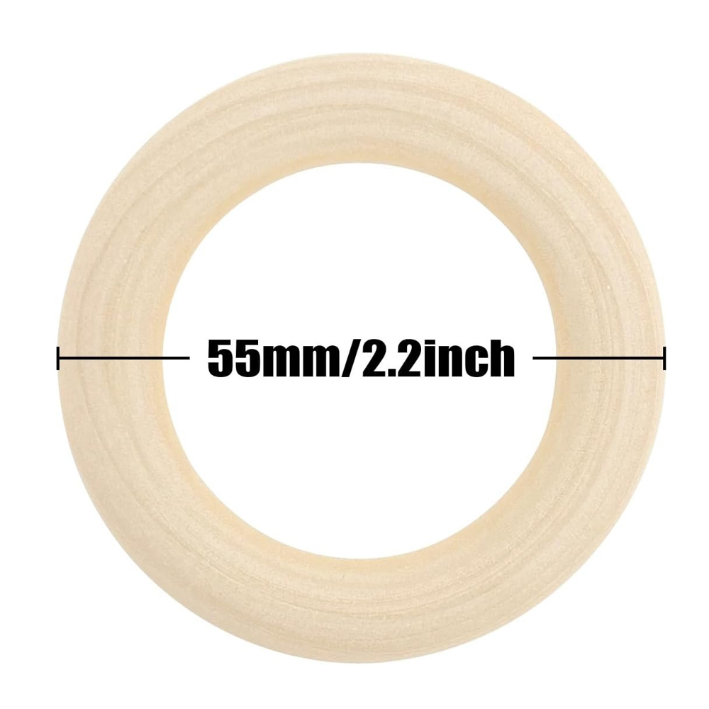 20PCS Wooden Rings for Craft 5 - Wood Ring Blank 리뷰 및 가격